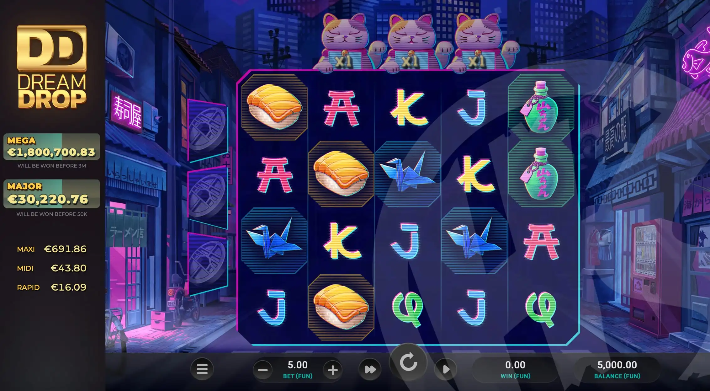 Neko Night Dream Drop Slot Review pic 6